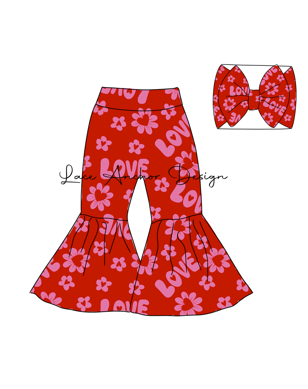 Floral Love Flare Pant